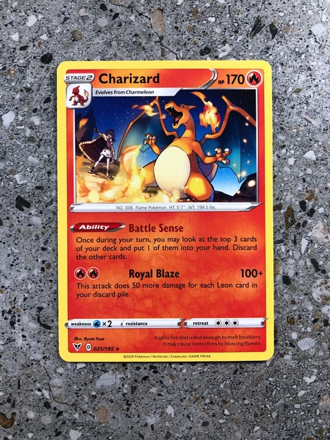 POKEMON TCG CARDS Charizard 025/185 Vivid Voltage Rare MINT $9.89 ...