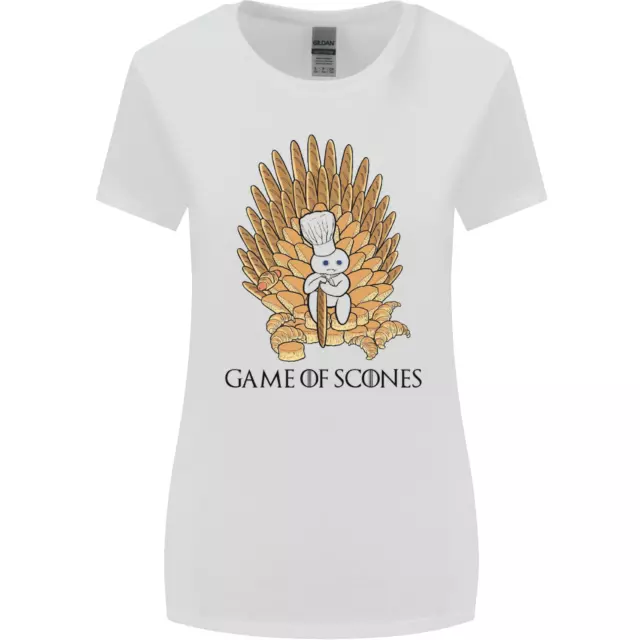 Maglietta da donna taglio più largo Game of Scones Funny Movie Parody GOT