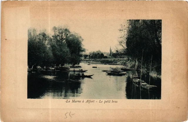 CPA La Marne a ALFORT Le Petit Bras (600086)