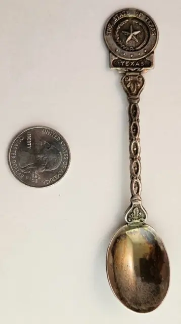 Holland made the state of Texas Vintage Souvenir spoon with Star