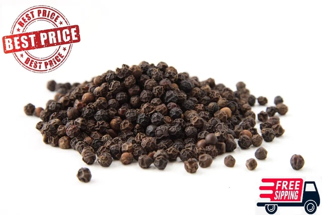 Black Pepper 100% migliore PRODOTTO DI QUALITÀ Good Life + Spedizione...