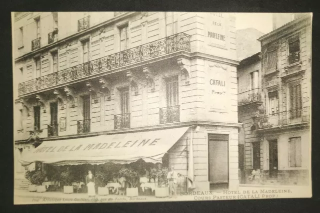 CPA 33 Gironde - BORDEAUX Hôtel de la Madeleine - Cours Pasteur (Catali Prop)