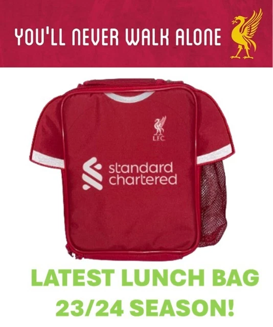 SCHOOL LIVERPOOL FC Football Club Shirt Insulated Lunch Box Kit Lfc