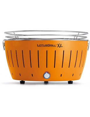 LotusGrill Starter Set LotusGrill XL G435 Verde Lime 4-tlg Con Attacco USB Raucharm 