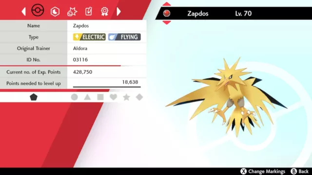 Pokemon Sword and Shield // Ultra Shiny ARTICUNO 6IV Event 