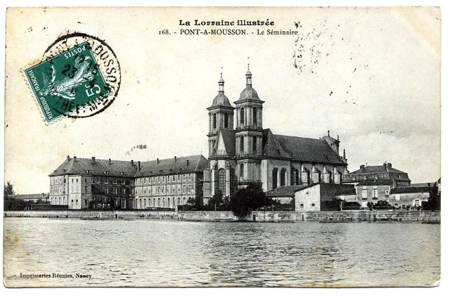(S-73240) FRANCE - 54 - PONT A MOUSSON CPA      IMPRIMERIES REUNIES ed.