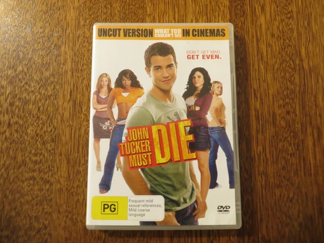 John Tucker Must Die DVD: Uncut Version (Region 4, 2006)