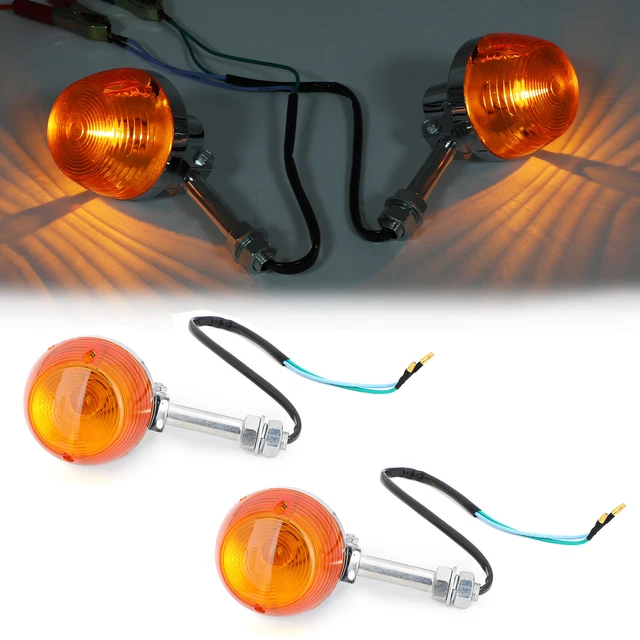 Turn Signal Fit For Honda CT70 CT90 XL100 CB350 CM400 CB450 CB750 SA