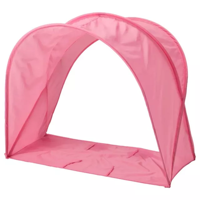 New SUFFLETT Bed Tent Pink Child's Under BED Read or Sleep Canopies UK 70/80/90