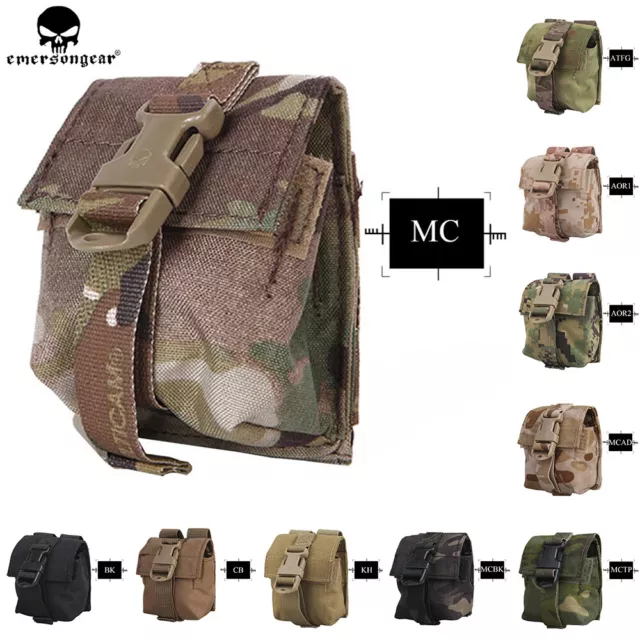 Emerson LBT Style Grenade Pouch Multi-Purpose Single Frag MOLLE Tactical Kit Bag