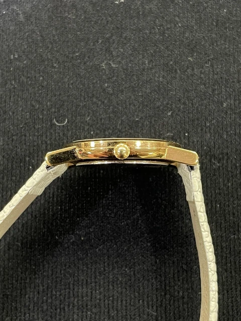 Orologio Movado 87 A1 845 Quadrante Museo Bianco Tono Oro Donna Quarzo 12