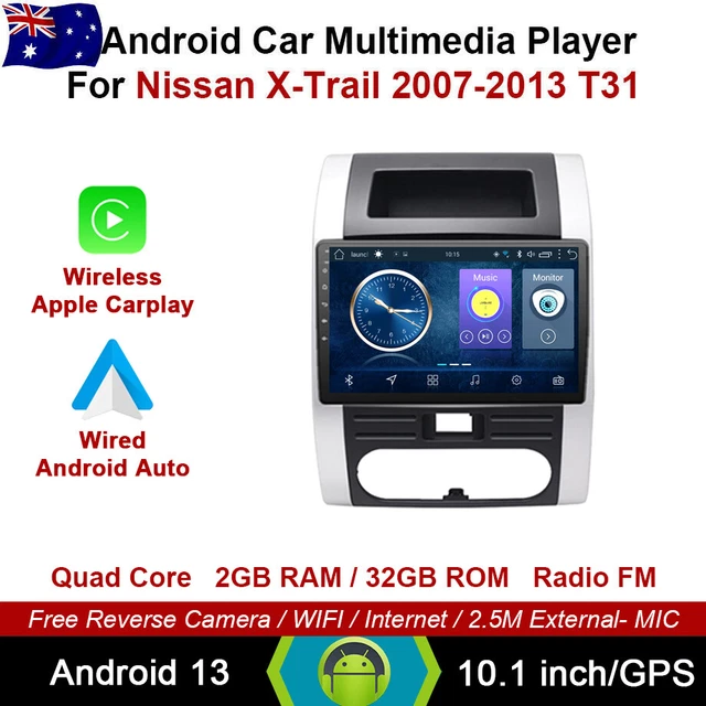 Autoradio Android 15 Pour Nissan X-Trail (2008-2013) - écran 10.1", GPS, CarPlay, Neuf