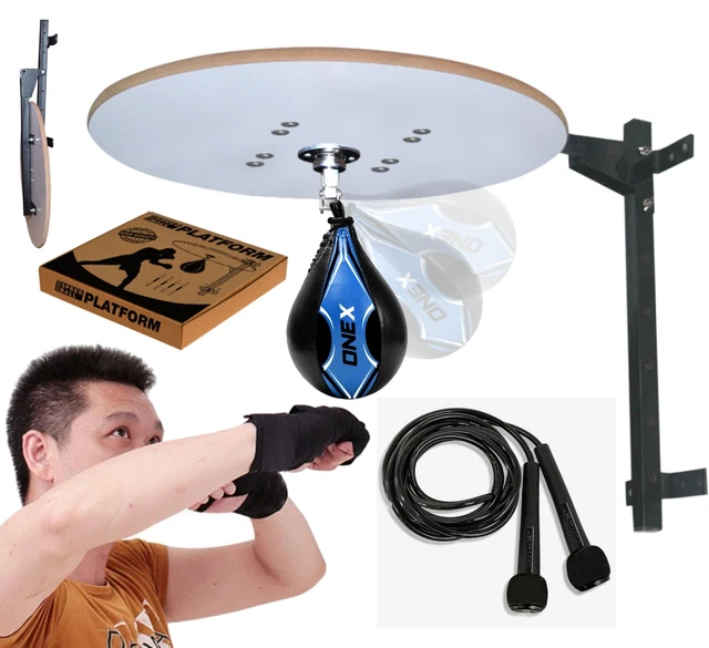 Speed Ball Adult  Platform Set Swivel Hanging MMA Boxing Set Training Exercise
