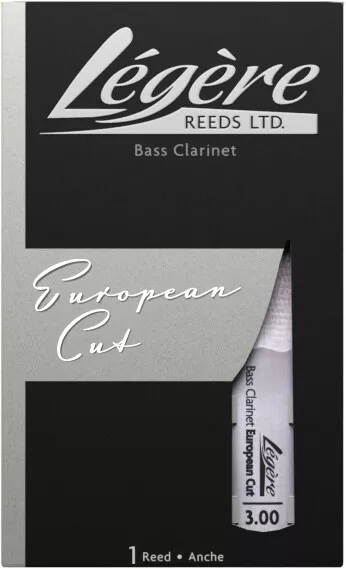Legere Synthetic European Bass Clarinet Reed (Strengths Available)