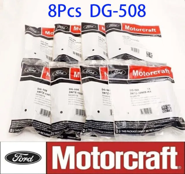 8Pcs Genuine Motorcraft Ignition Coils OEM DG508 For Ford F150 4.6L 5.4L 6.8L