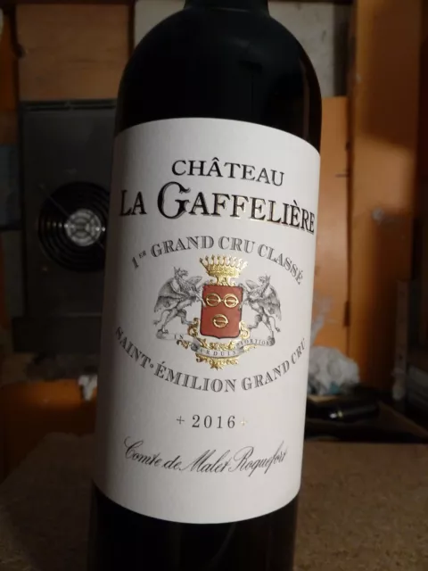 Chateau La Gaffelere  2016 - 1Er Grand Cru Classe Saint-Emilion !