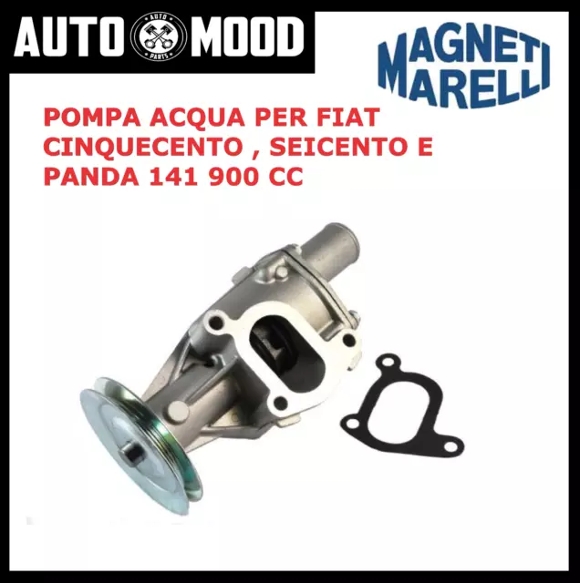 Pompa Acqua Motore Fiat Cinquecento Seicento Panda 900 Cc Dal 1991