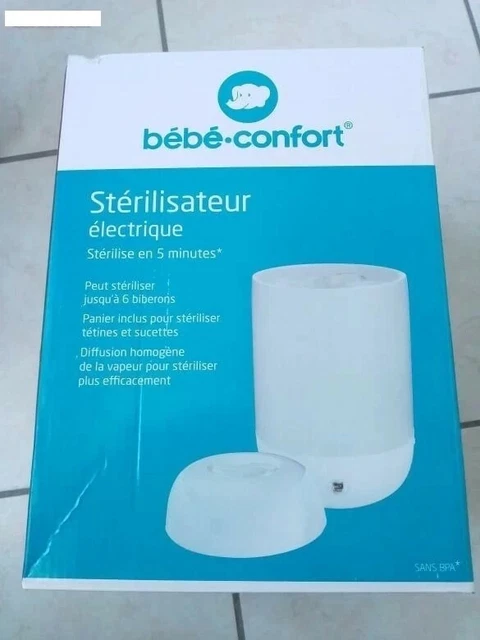 Stérilisateur electrique bébé confort neuf dans son emballagess