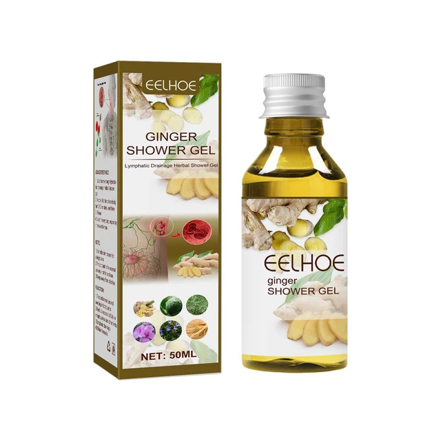 Slimming Body Wash Lymphatic Drainage Lymphatic Detox Ginger Shower Gel