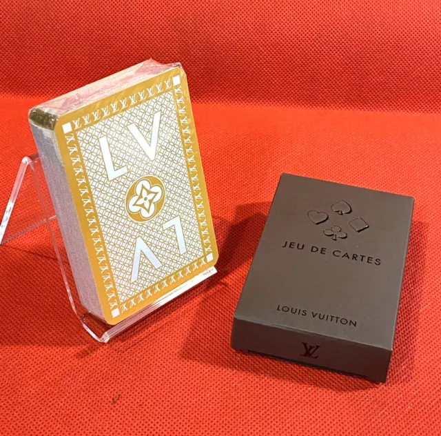 Louis Vuitton Monogram Multicolor Novelty Paper Playing Cards Vintage  Unused