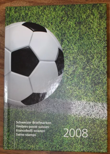 Schweiz Jahrbuch 2008 postfrisch komplett mit allen Marken #TF094