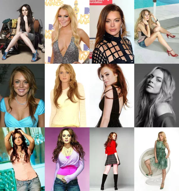 Lindsay Lohan - Hot Sexy Photo Print - Buy 1, Get 2 FREE - Choice Of 89