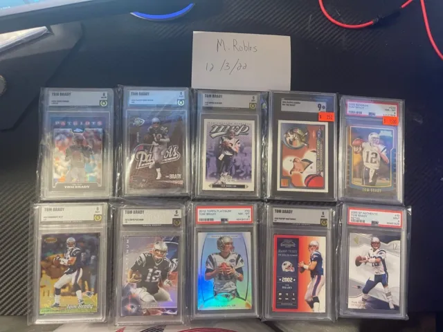 Tom Brady Card Lot - Rookies, to Modern, and everything in between!