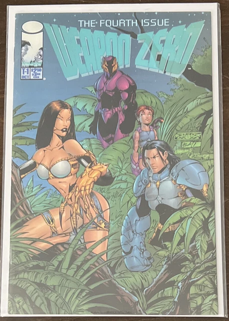 Weapon Zero Fourth Issue NM 9.4 IMAGE COMICS 1995 WALT SIMONSON