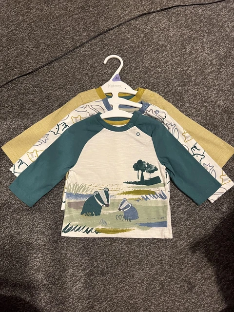 T-shirt bambino noce moscata 3-6 mesi