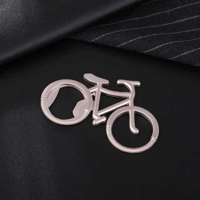 Fashion Metal Beer Bottle Opener Cute Bike Bicycle Keychain Key Rings for Bo-wa