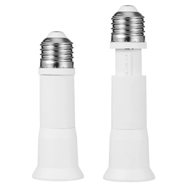 Rallonge Douille E27 Flexible – Bras Ajustable Pour Plafonds Hauts – Direction Lumière 360° – Pour Intérieur Et Extérieur