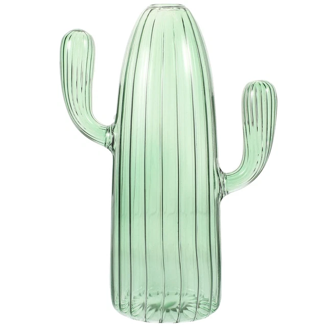 Glass Vase Air Plant Terrarium Glass Hydroponic Plant Vase Container Tank Office