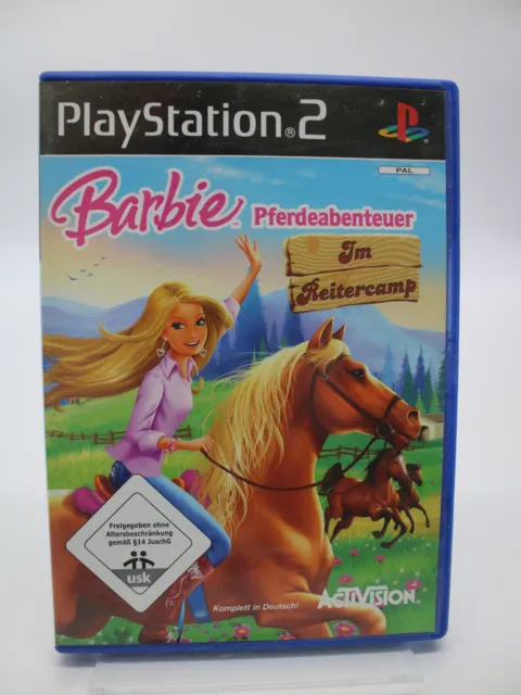 PS2 Barbie Pferdeabenteuer Im Reitercamp OVP Sony Playstation 2 BESTSELLER