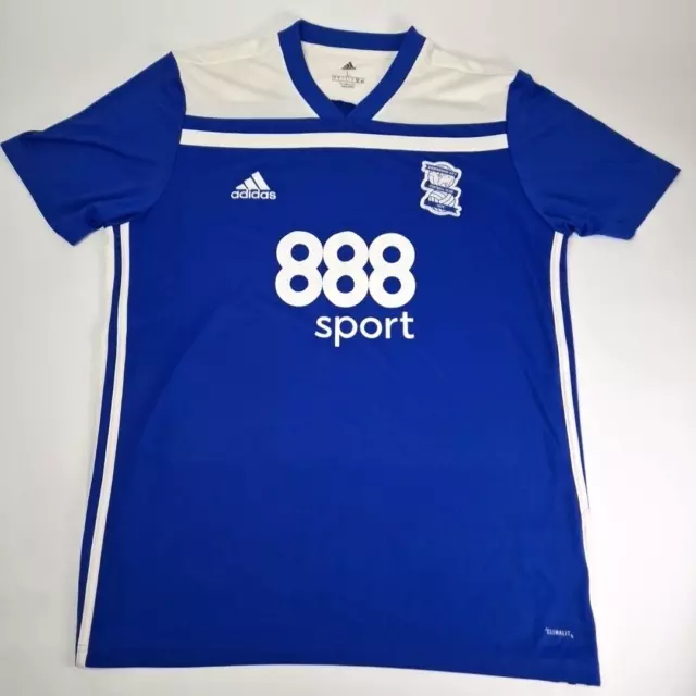 Adidas Birmingham City Home Football Shirt Blue 888 Sport Size Large Home Fans