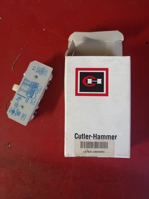 C320Kgs20 Cutler Hammer Auxiliary Contact 1N0 New