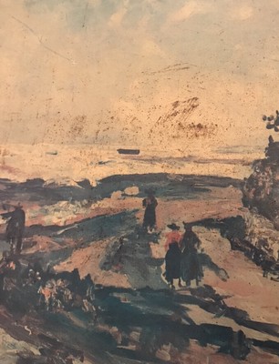 Vintage MAURICE UTRILLO, Five 1922 Lithograph of Oil Painting Framed 32 x 26 Signed x