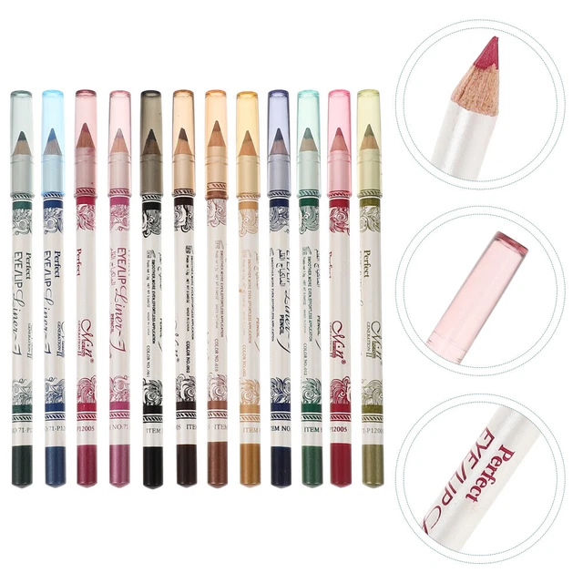 Affilacapelli eyeliner glitter 12 colori marca matita