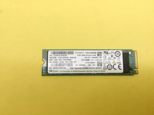 Pc401 nvme sales sk hynix