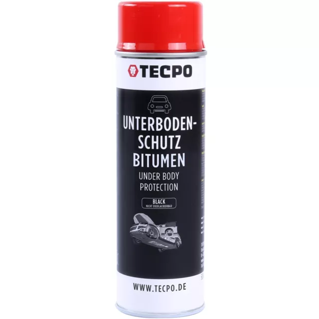 1x 500ml UNTERBODENSCHUTZ STEINSCHLAGSCHUTZ BITUMEN SPRAY SCHWARZ ROSTSCHUTZ UBS