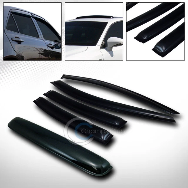 Avisa Protection De Seuil Arrière Inox Noir Sur Mesure Pour