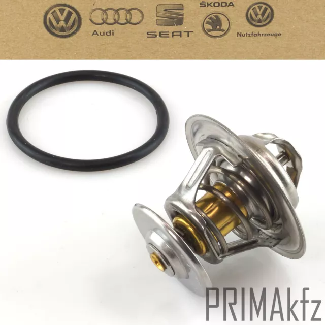 ORIGINAL VAG Thermostat mit Dichtung 87°C VW Jetta Passat Polo Sharan T3 T4 T5