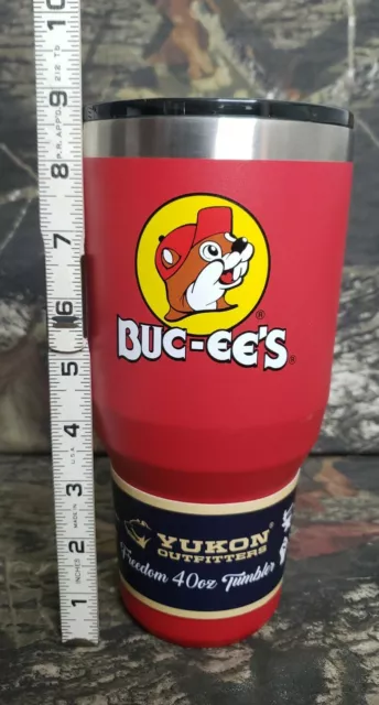 Buc-ee's Yukon Outfitters Freedom 20oz Tumbler Insulated Mug Red