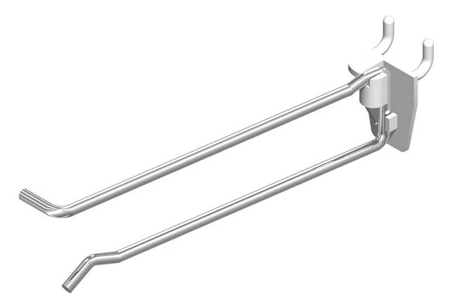 8 in. Gray Scan Hook 100 each