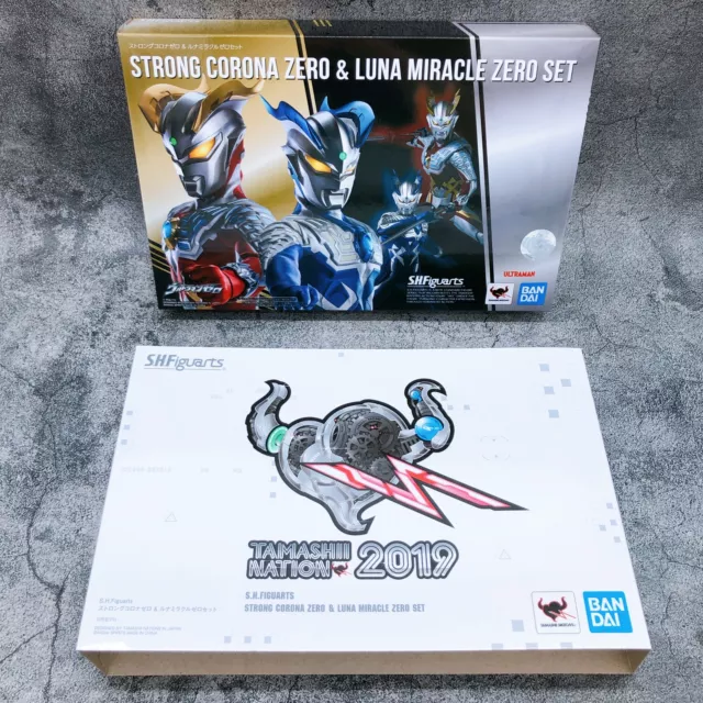 Ultraman Zero Cosmos Strong Corona Zero & Luna Miracle SET S.H.Figuarts Bandai