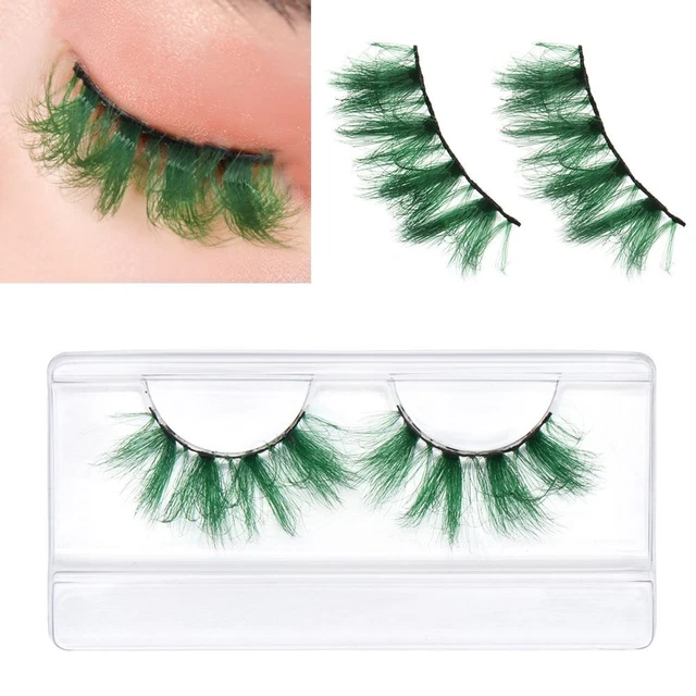 Évasé avec sagesse Cissross 3D Faux Vison Cheveux Eye Lash Extension Faux cils