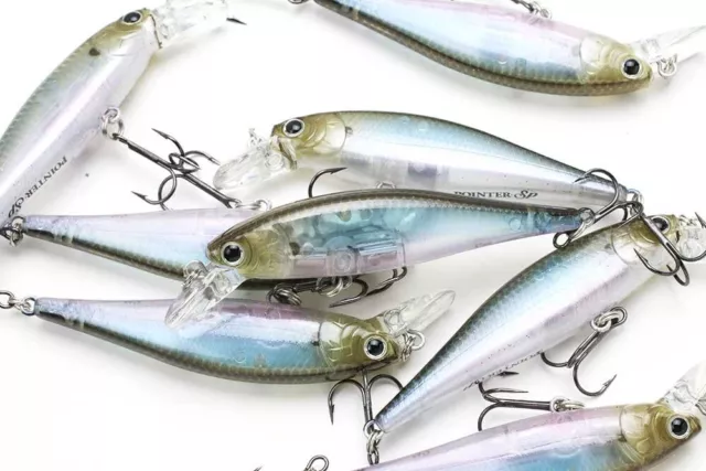 LUCKY CRAFT Pointer 65 - 238 Ghost Minnow (1qty) Top Quality Jerkbait