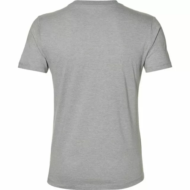 Camiseta de Manga Corta Hombre Asics Big Logo Gris Hombre 2