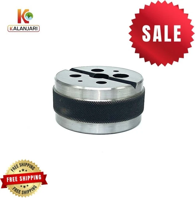 Machinist Toolmaker 3" Inche Diameter Bench Block 1/8" to 5/8" Hole