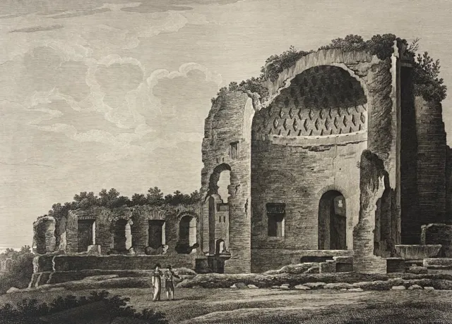 ROM Tempel Venus 1828 Von Achille Parboni 1783-1841 Italien