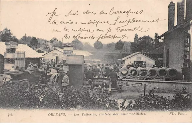 45 - ORLEANS - SAN34589 - Les Tuileries, rentrée des Automobilistes